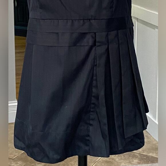 Marc By Marc Jacobs peplum pleated Black blouse Size 6 - Picture 10 of 13